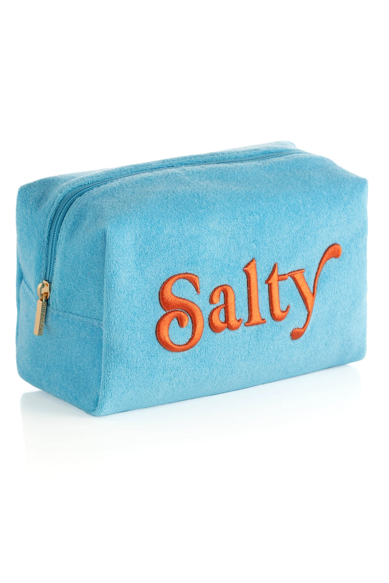 Sky Blue Beach Day Cosmetic Bag Cosmetic Bag