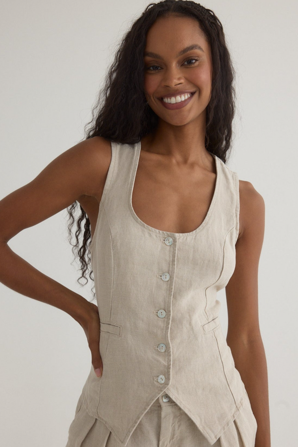 Scoop Neck Vest