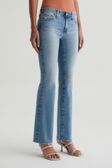 Light Gray Angel Low Rise Boot | 22 Years Whisper Jeans