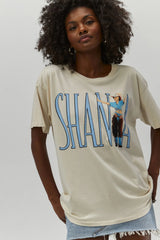 Gray Shania Boots Been Under Graphic Tee