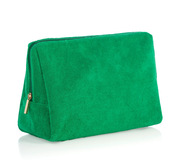 Sea Green Sol Zip Pouch Cosmetic Bag