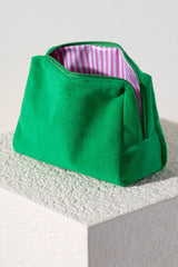 Sea Green Sol Zip Pouch Cosmetic Bag