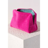 Light Gray Sol Zip Pouch Cosmetic Bag