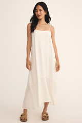 Antique White Coast Maxi Dress Maxi Dress