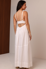 Stella Maxi Dress in Parrot Palms