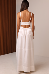 Stella Maxi Dress in Parrot Palms