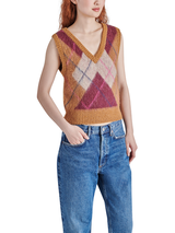 Rosy Brown Ella Sweater Vest