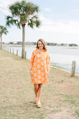 Tan The Sully Mandarin Dress