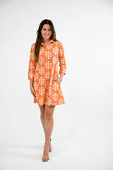 Lavender The Sully Mandarin Dress