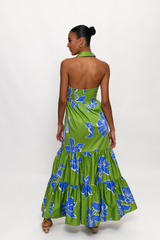 Dark Olive Green Joslin Dress Maxi Dress