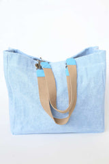 Lavender Terry Tote Bag