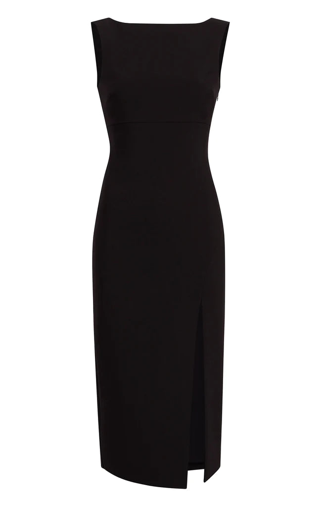 Black Tilden Midi Dress Midi Dress