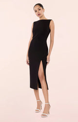 Misty Rose Tilden Midi Dress Midi Dress