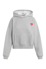 The Favorite Daughter Heart Embroidered Hoodie