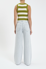 Lavender Madison Mid Rise Wide Leg | Baby Talk Jeans