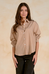 Gray The Sutton Stripe Shirt Shirt