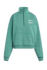 White Smoke The Favorite Daughter Halfzip Sweatshirt Sweatshirt