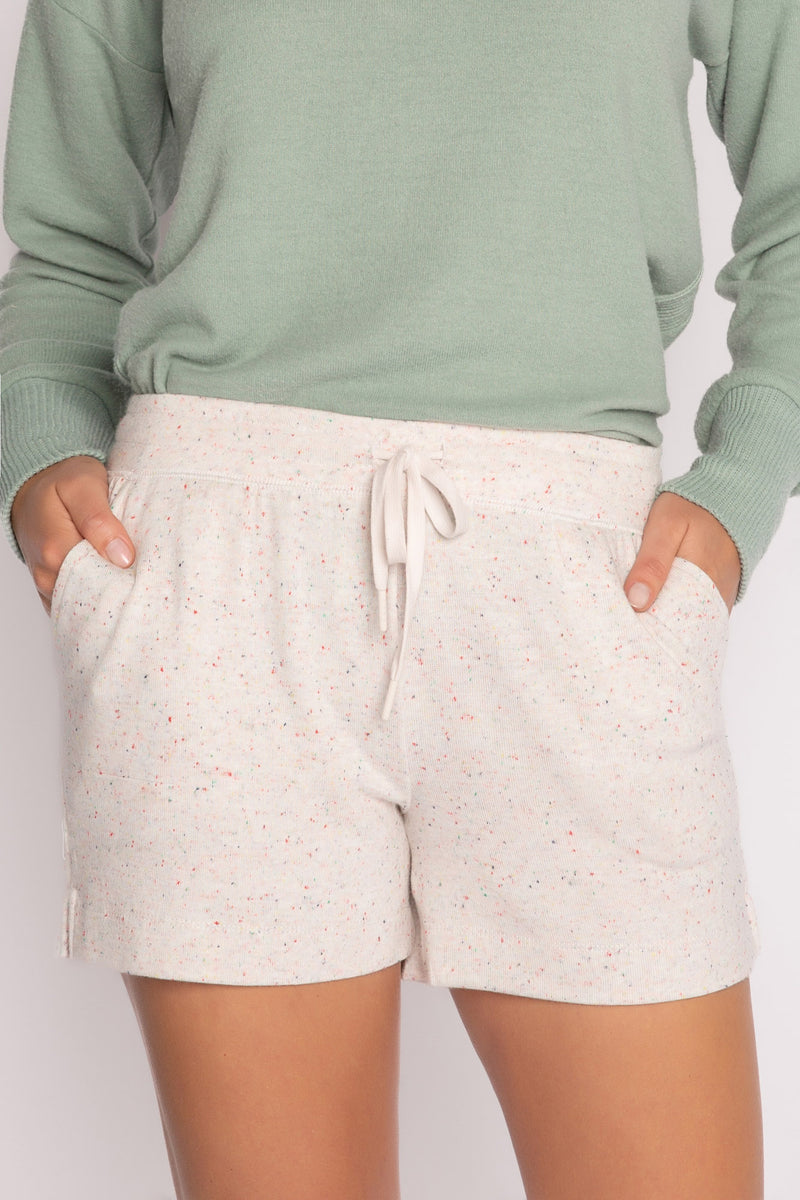 Light Gray Coz Confetti Sleep Short Pajamas