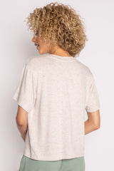 Light Gray Coz Confetti Tee Pajamas