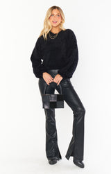 Dark Slate Gray Vienna Sweater Sweater