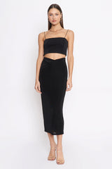 White Smoke Jamie Skirt Midi Skirt