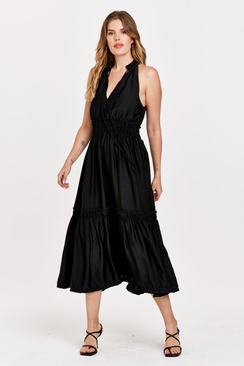 Black Esther Midi Dress Midi Dress