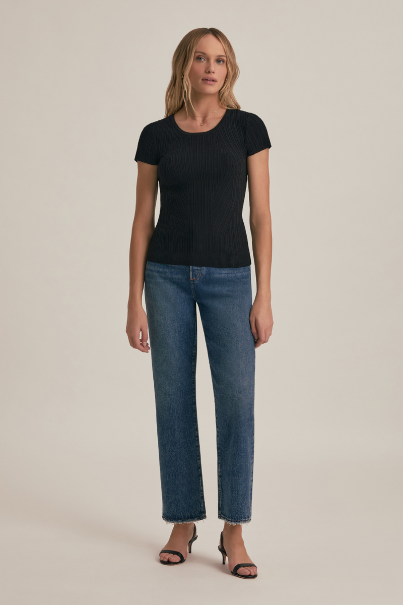 Gray The Kennedy Cap Sleeve Top