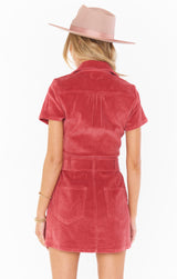 Maroon Outlaw Dress Mini dress