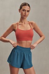 Dark Gray Kallin Piped Running Short 1.5 Short