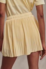 Tan Davina High Rise Skort 15 Mini Skirt
