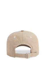 White Smoke Stripe Logo Baseball Cap Baseball Hat