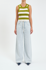 Lavender Madison Mid Rise Wide Leg | Baby Talk Jeans
