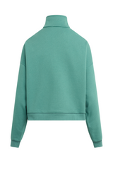 White Smoke The Favorite Daughter Halfzip Sweatshirt Sweatshirt