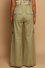 Sienna Cargo Linen Pant Pant