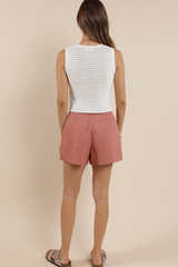 Nova Button Front Sweater Vest