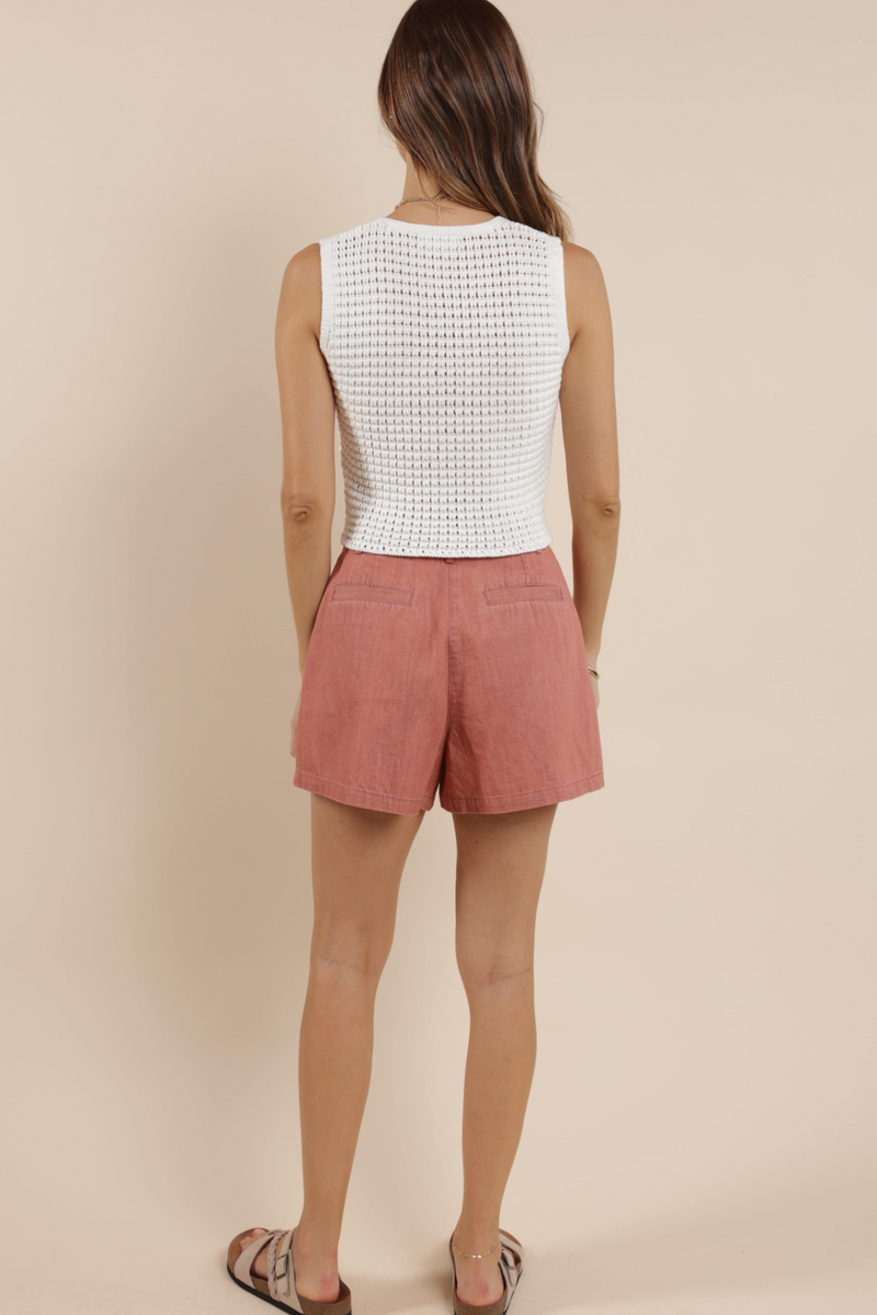 Nova Button Front Sweater Vest
