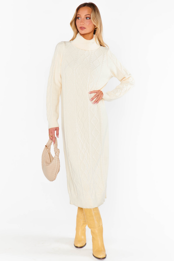 White Smoke Montreal Midi Dress Midi Dress