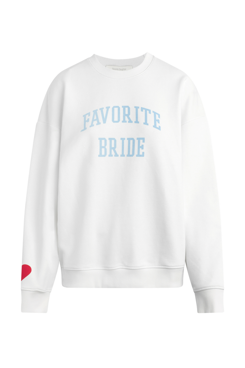 Lavender The Favorite Bride Sweatshirt Sweatshirt