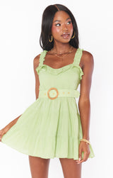 Beige Jolene Mini Dress Dresses