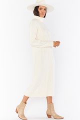 White Smoke Montreal Midi Dress Midi Dress