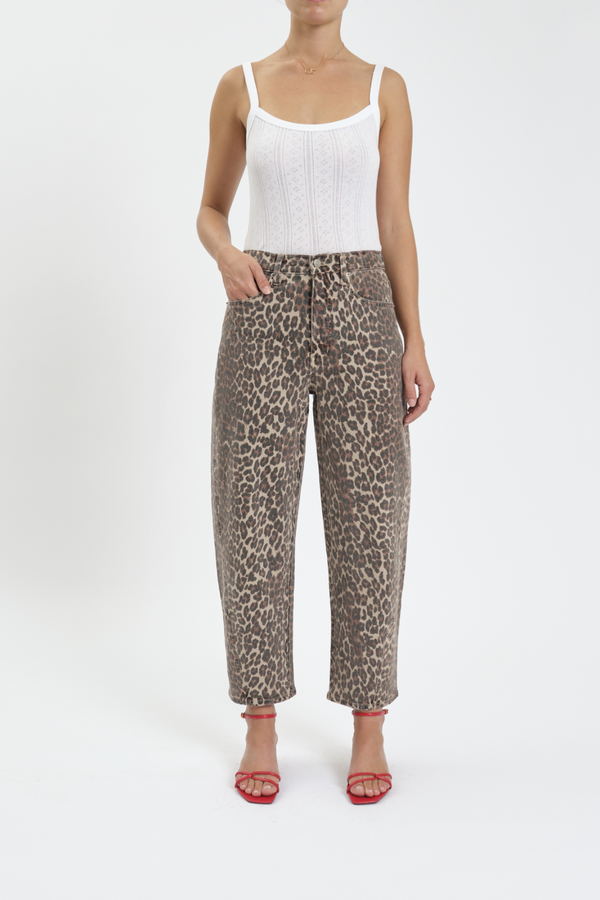 Lavender Westward Barrel Leg | Cool Cat Jeans