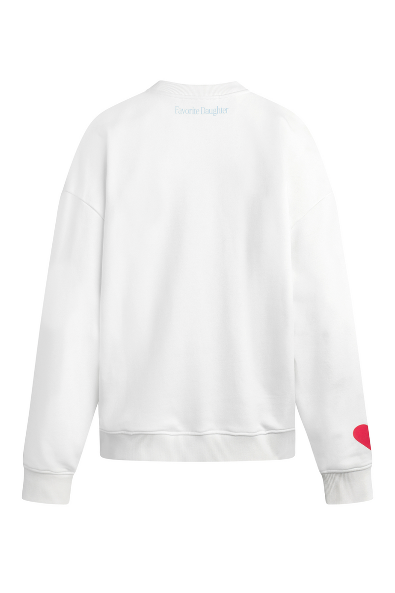 White Smoke The Favorite Bride Sweatshirt Sweatshirt