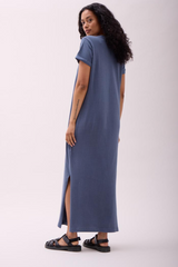 Misty Rose Relaxed Tee Dress tee dress