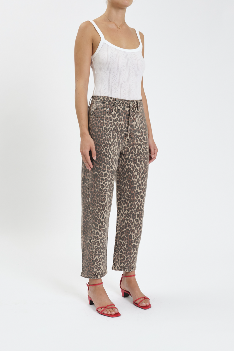 Lavender Westward Barrel Leg | Cool Cat Jeans
