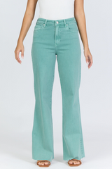 Lavender Fiona Wide Leg Jean | Oil Blue Jeans