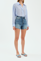 Lavender Bottom Line Short | Perfection Denim Shorts
