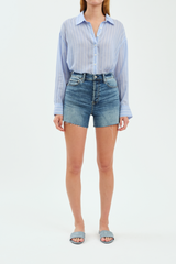 Lavender Bottom Line Short | Perfection Denim Shorts