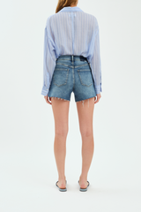 Lavender Bottom Line Short | Perfection Denim Shorts