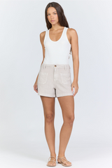 Lavender Carlisle Linen Short Short