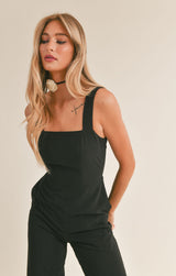 Dark Slate Gray New Rules Jumpsuit Jumpsuit